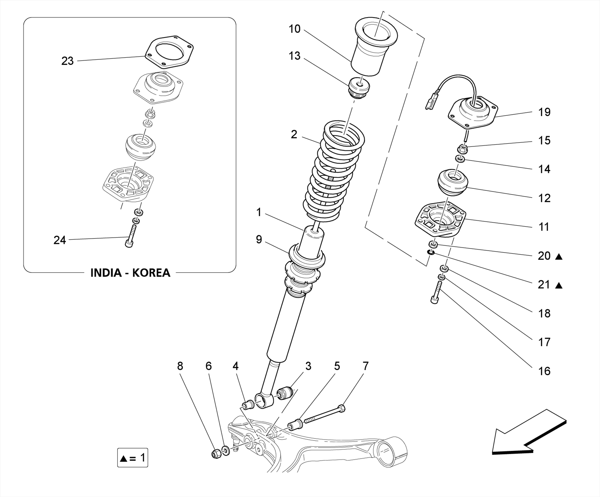 411.01.00-SHOCK ABSORBERS FRONT