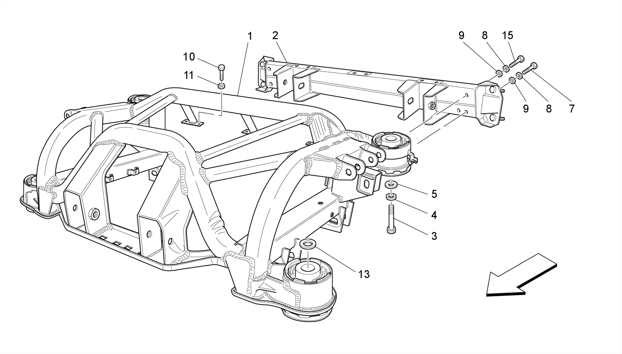 500.01.00-DIFFERENTIAL REAR
