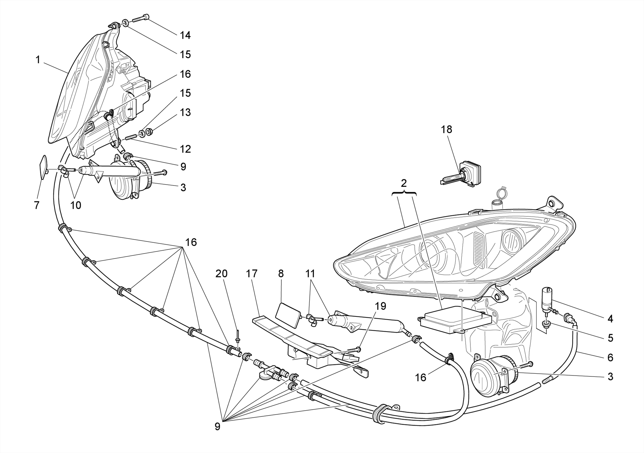 701.01.00-TRIM FRAME FRONT PART