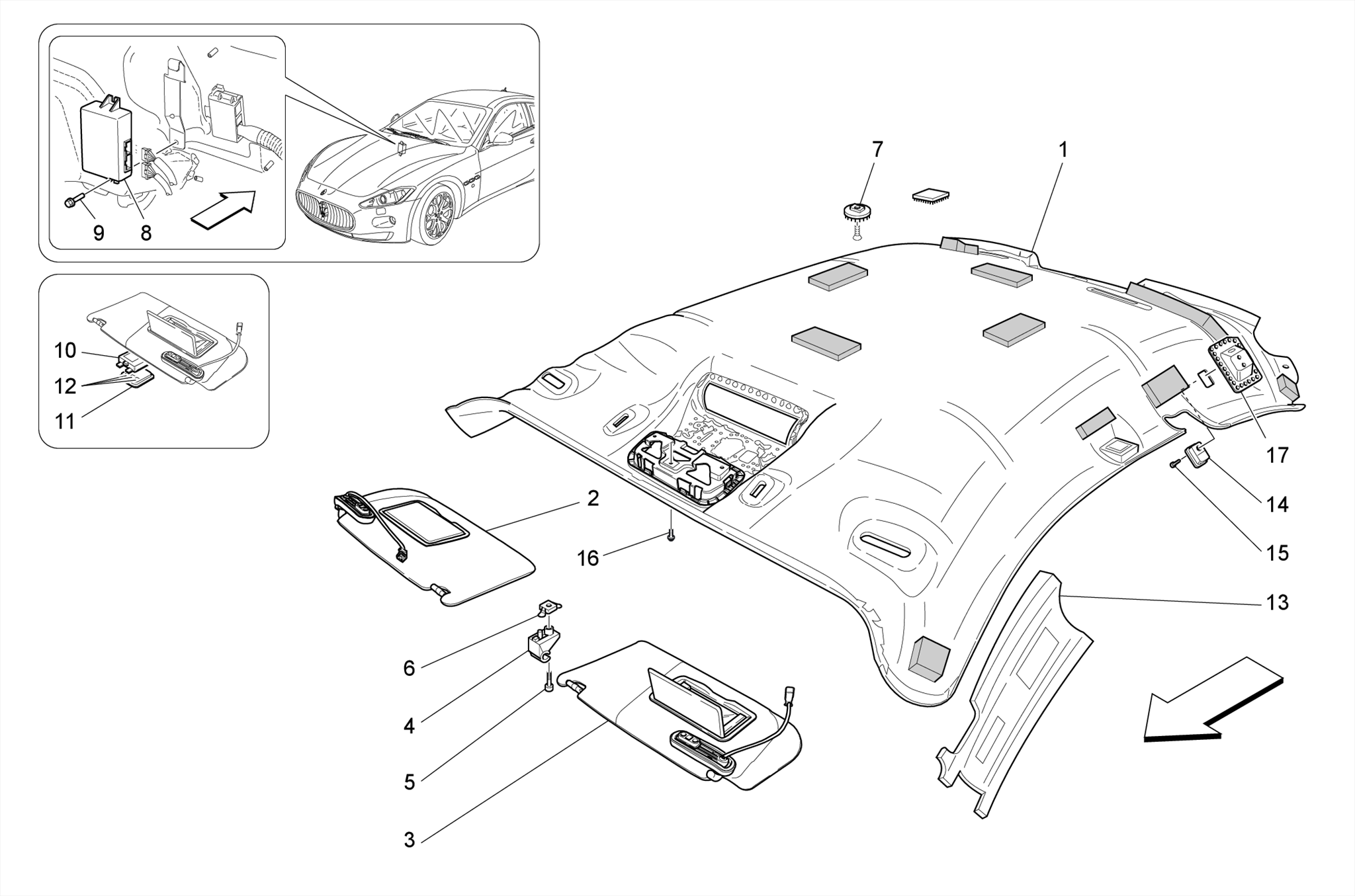 863.06.00-LUGGAGE BOOT TRIMS