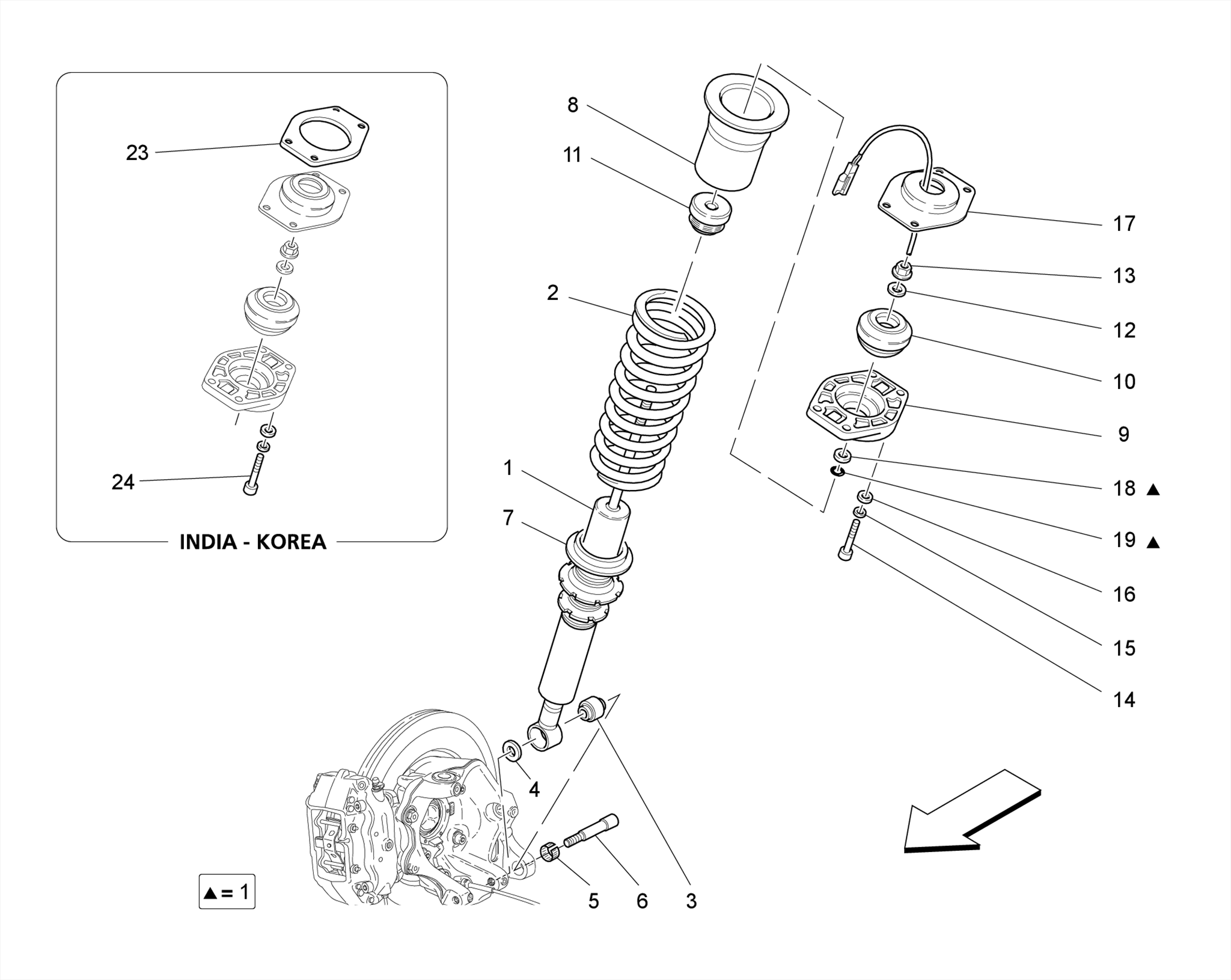 COOLER FOR COOLANT FRONT CENTER