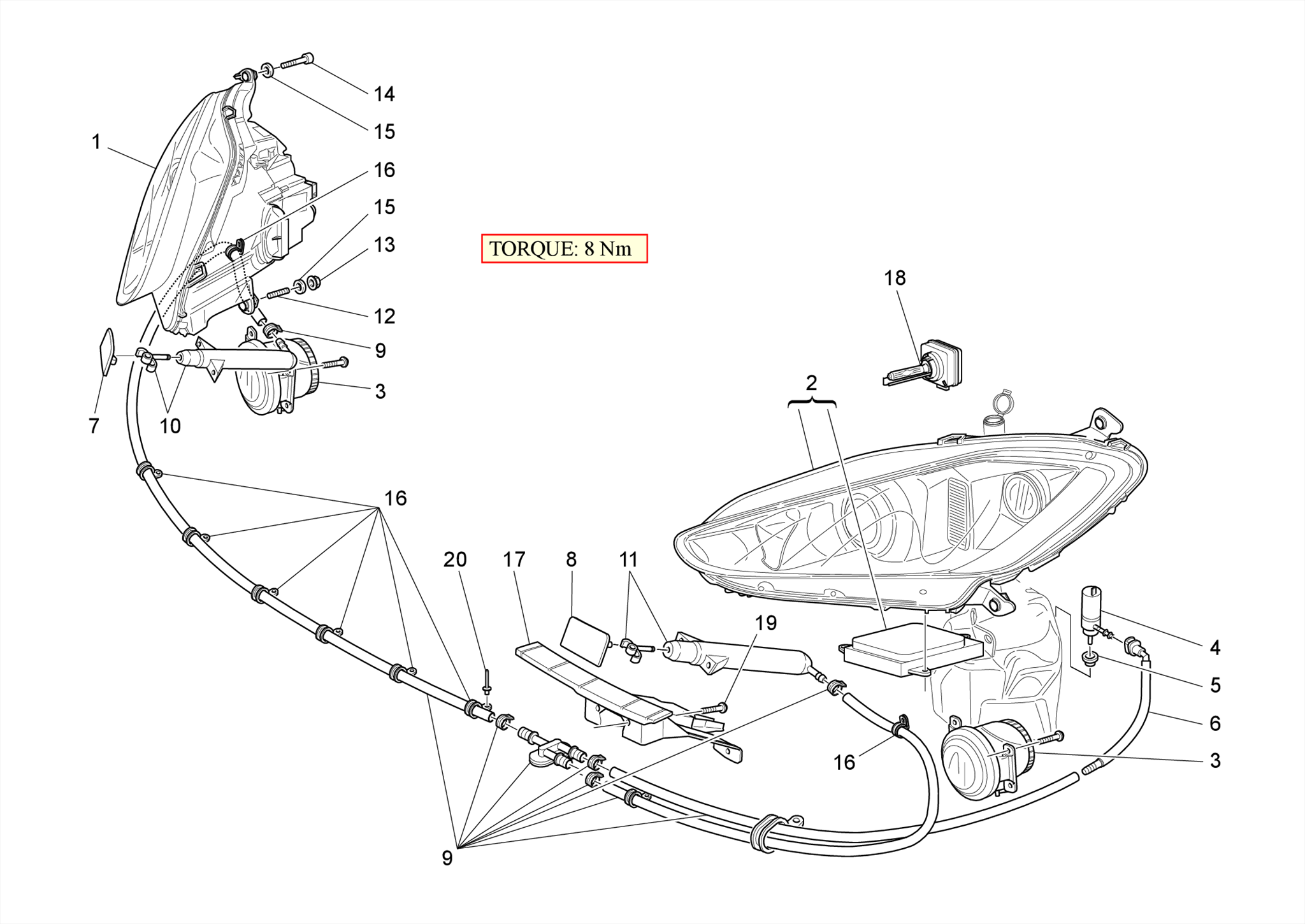 FOR FUEL TANK AND FUEL LINE FUEL LINE FASTENERS