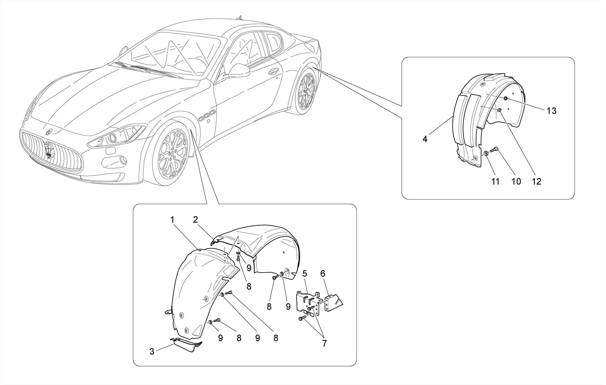 145.01.00-INDIVIDUAL PARTS FOR 3-PHASE ALTERNATOR