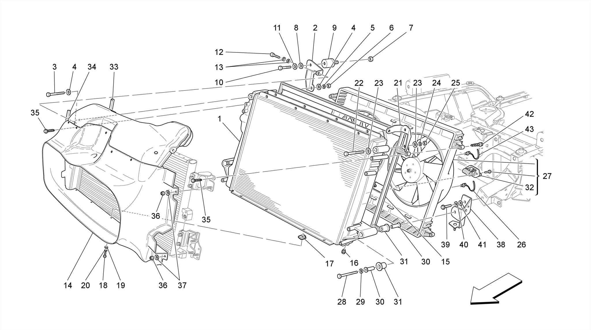 807.01.00-BUMPER, COMPLETE FRONT