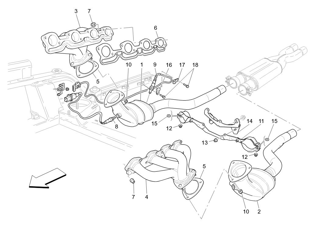 807.04.00-HEAT SHIELD REAR, INNER