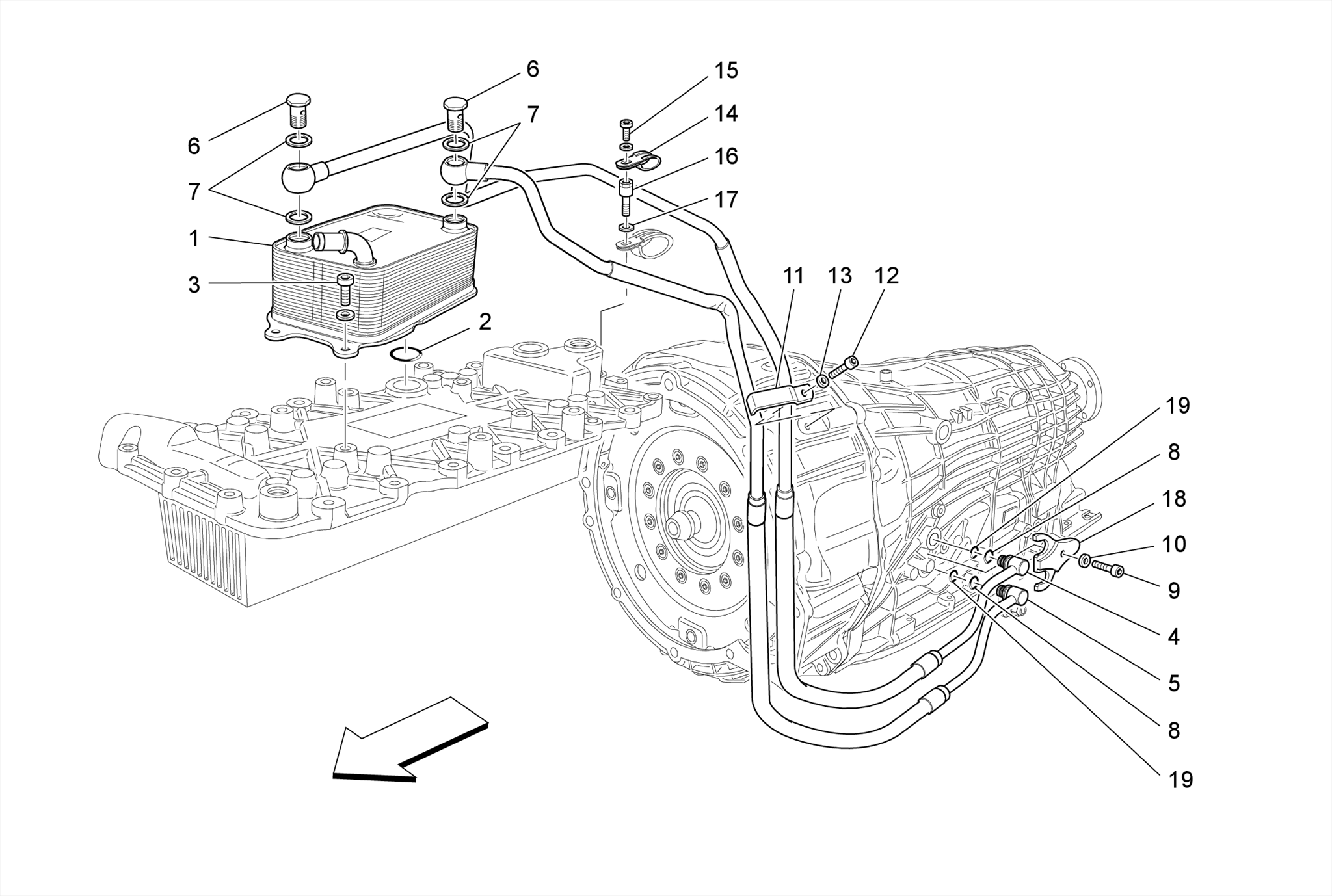 260.01.00-A/C COMPRESSOR WITH INDIVIDUAL PARTS