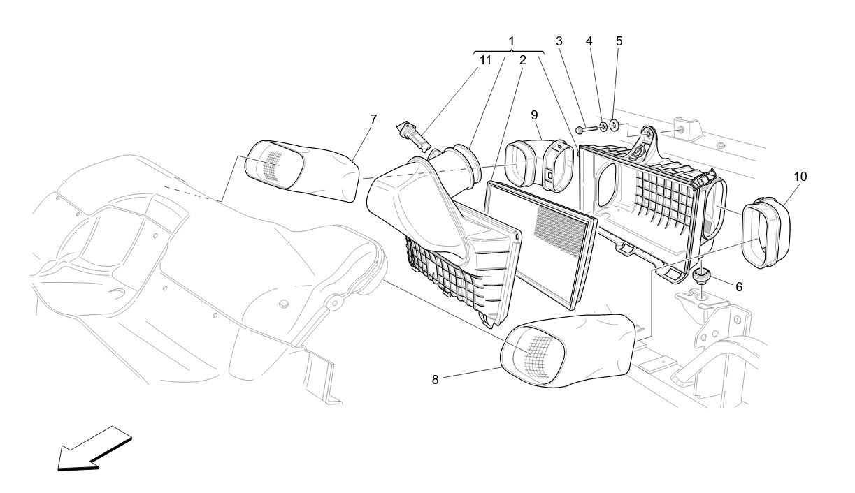 857.10.00-THREE-POINT SAFETY BELT FRONT