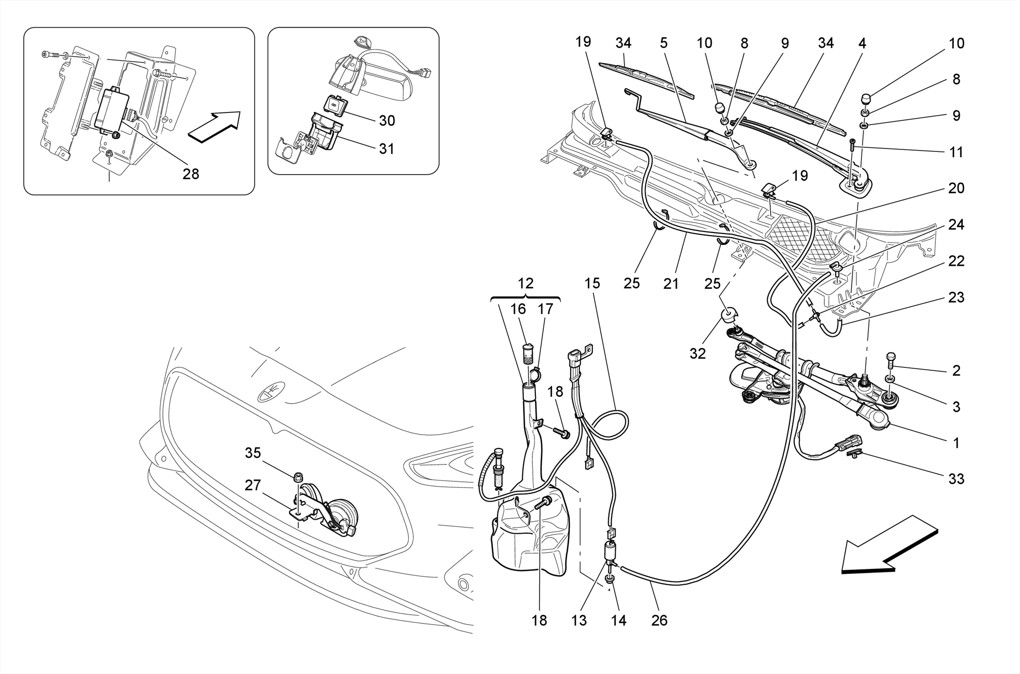 907.15.00-CONTROL UNIT FOR ELECTRIC SLIDING SUNROOF CONTROLS