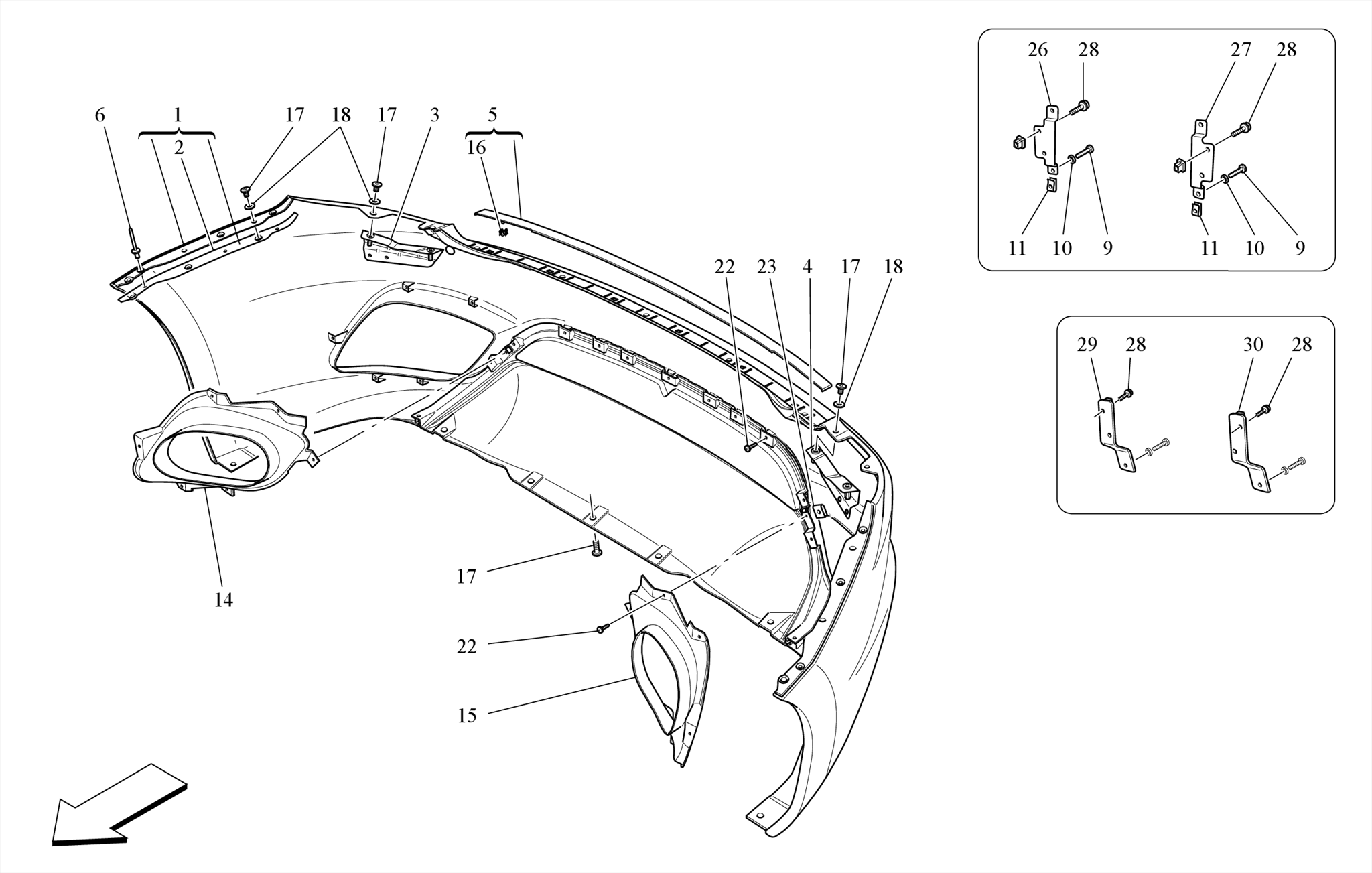 947.03.00-LIGHTING FOR CENTRE CONSOLE