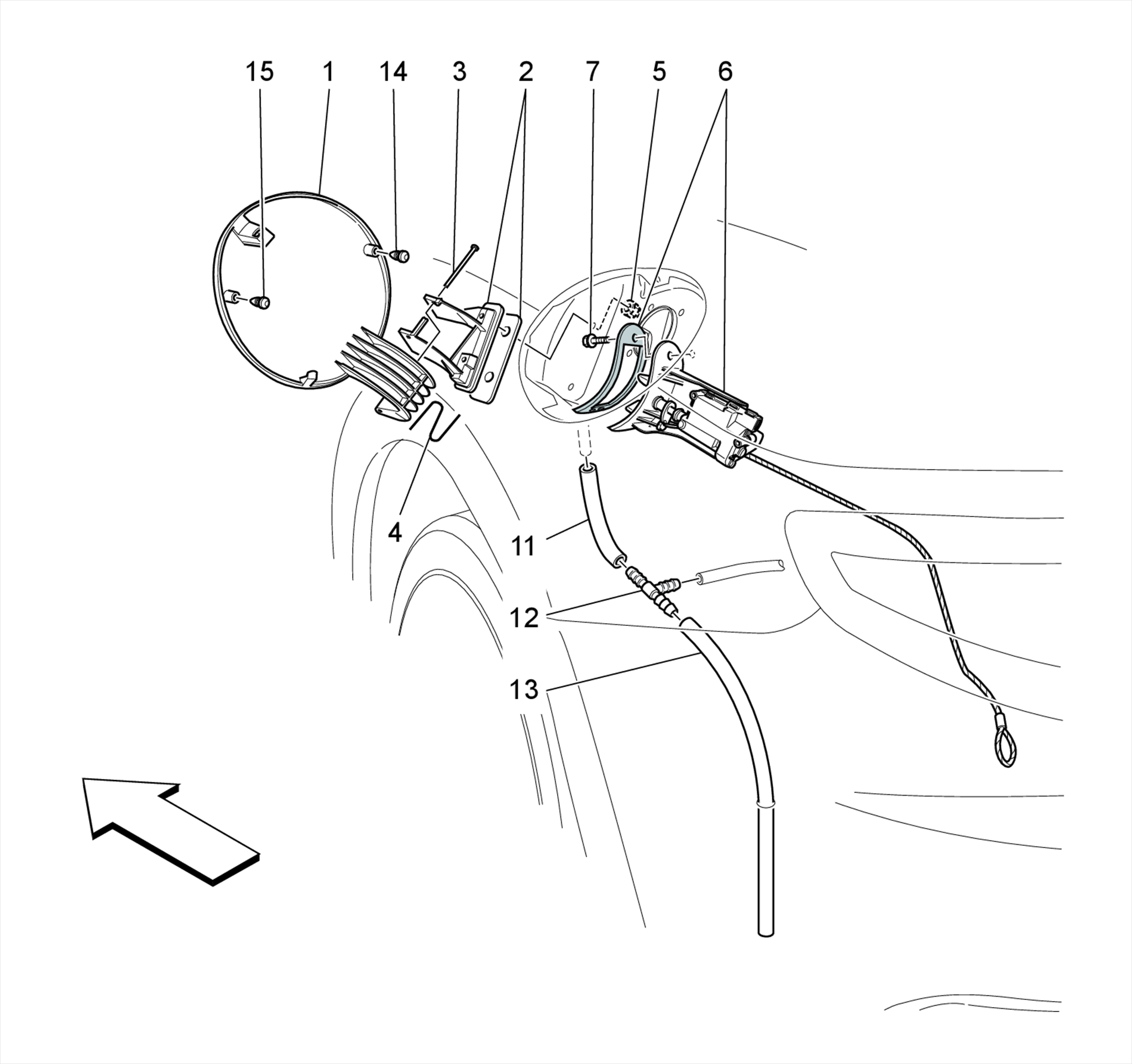 972.01.00-WIRING SET FOR BUMPER FRONT