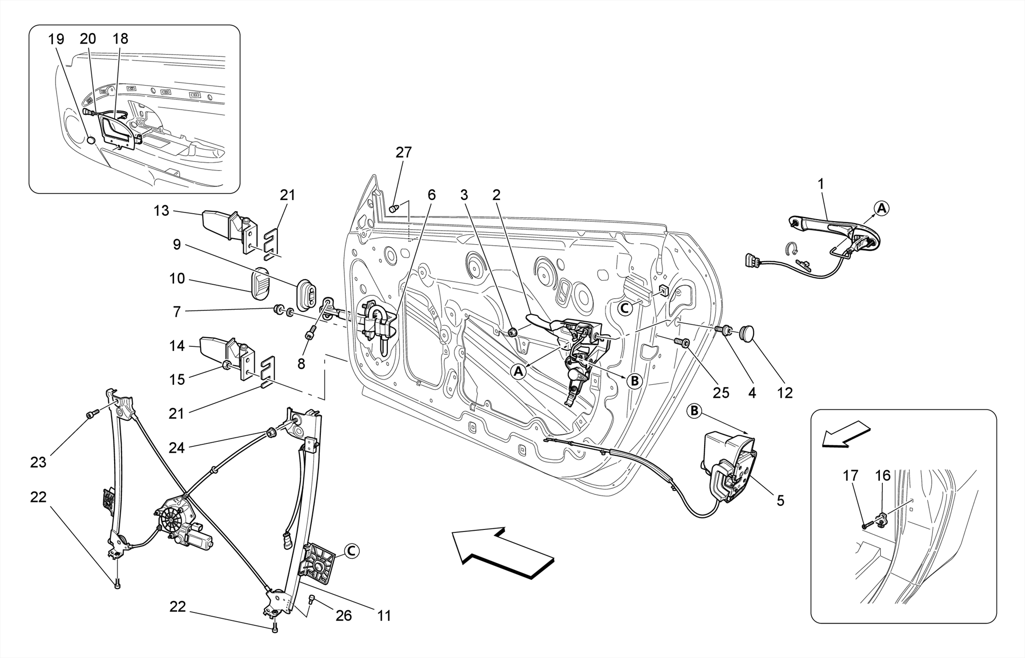 972.05.00-WIRING SET FOR DOOR