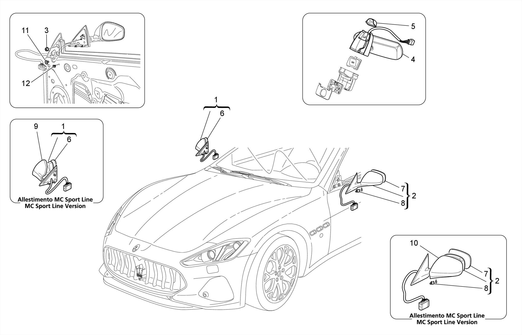 972.07.00-WIRING HARNESS FOR REAR CONSOLE