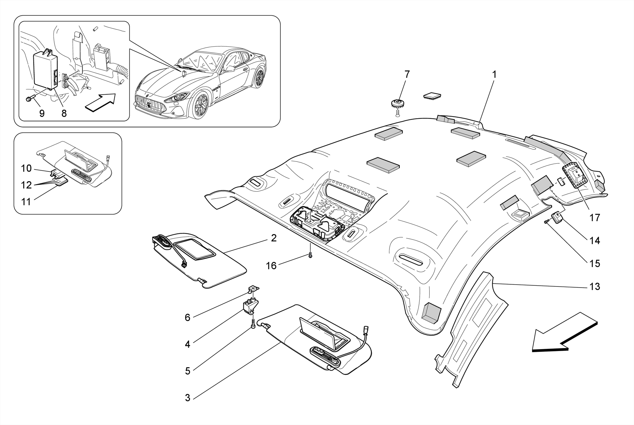 972.12.00-ROOF WIRING HARNESS