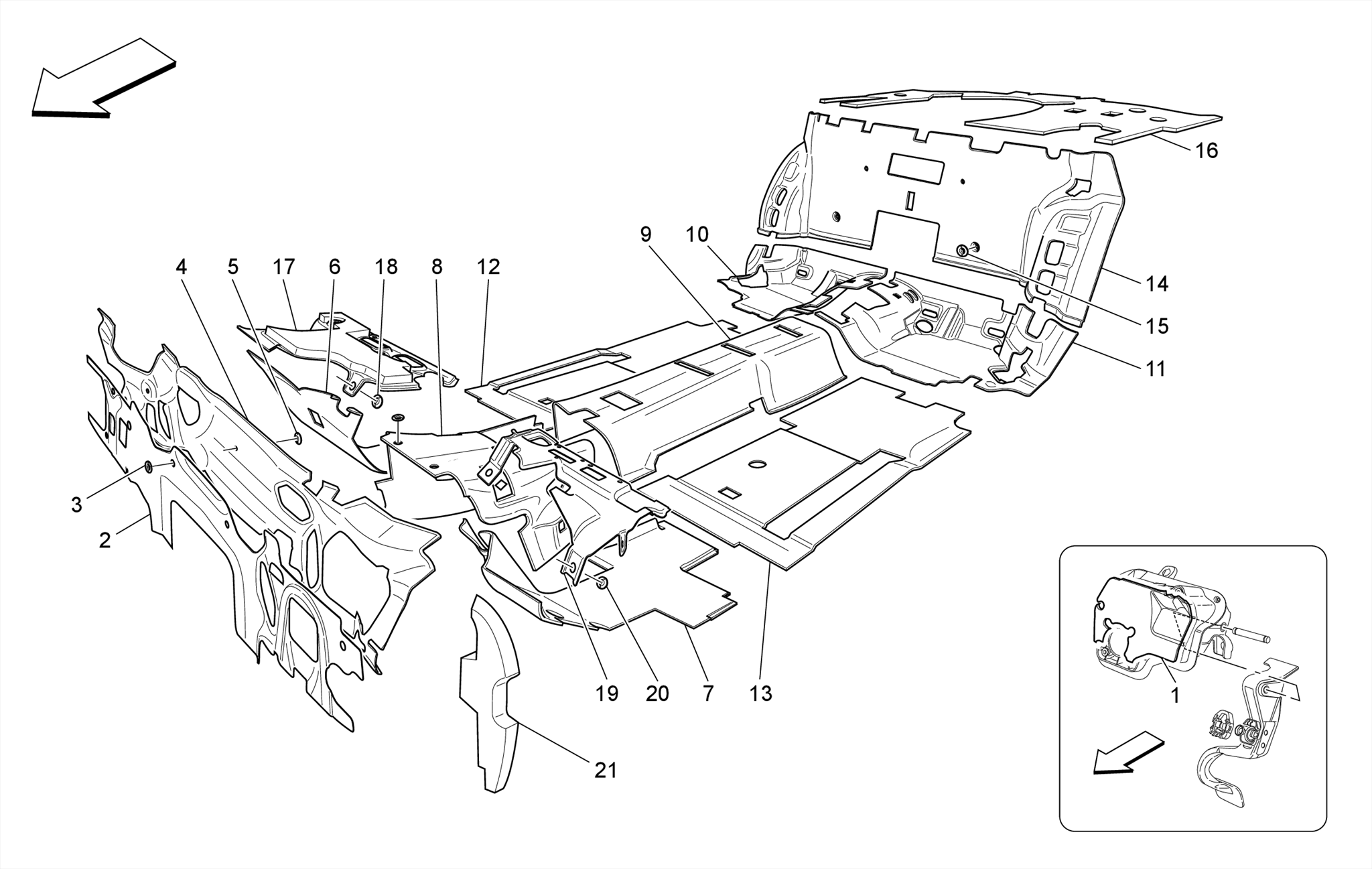 972.20.00-WIRING HARNESS FOR INTERIOR