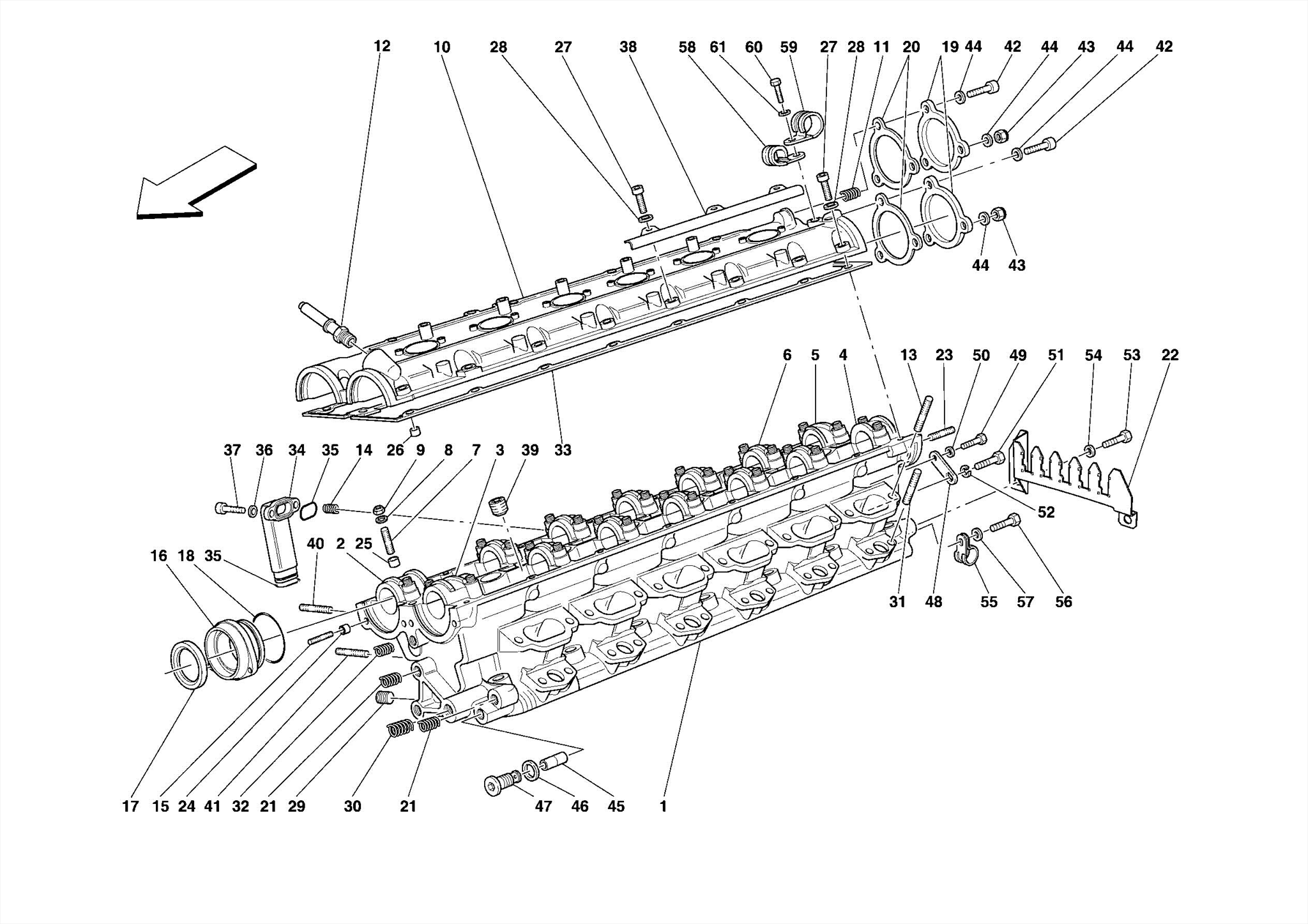 0004 RIGHT HAND CYLINDER HEAD