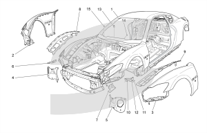 807.05.00-BUMPER, COMPLETE CARBON