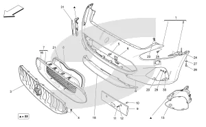 947.02.00-SINGLE PARTS FOR INTERIOR AND READING LIGHT