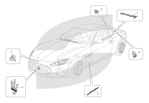 955.04.00-PIPE LINE FOR HEAD LIGHT CLEANING SYSTEM REAR