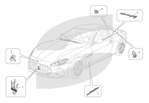 955.04.00-PIPE LINE FOR HEAD LIGHT CLEANING SYSTEM REAR
