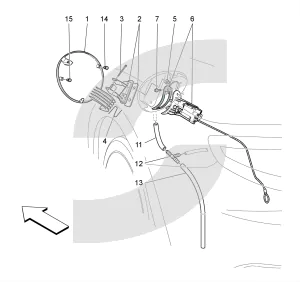 972.01.00-WIRING SET FOR BUMPER FRONT