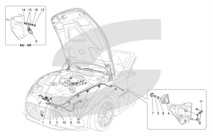 972.02.00-WIRING SET FOR BUMPER REAR