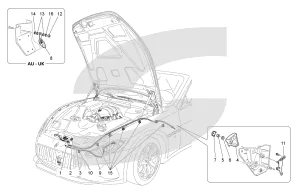 972.02.00-WIRING SET FOR BUMPER REAR