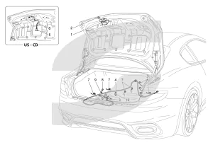 972.03.00-CABLE SET FOR TAILGATE